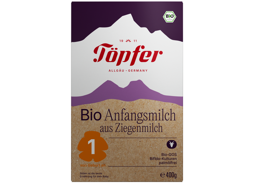 Töpfer BIO Anfangsmilch 1 aus Ziegenmilch