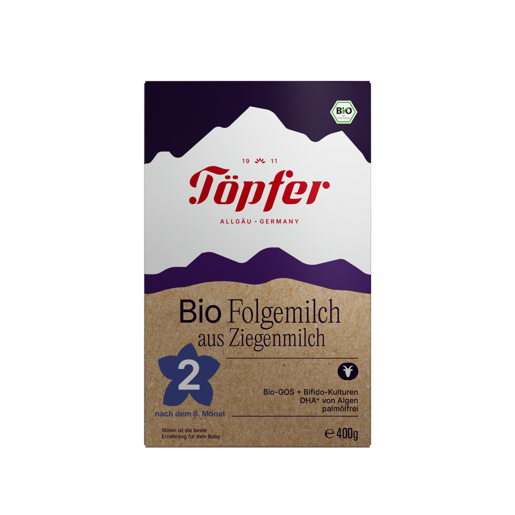 Töpfer BIO Folgemilch 2 aus Ziegenmilch