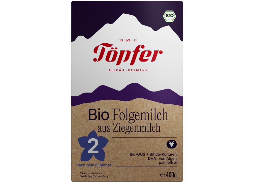 Töpfer BIO Folgemilch 2 aus Ziegenmilch