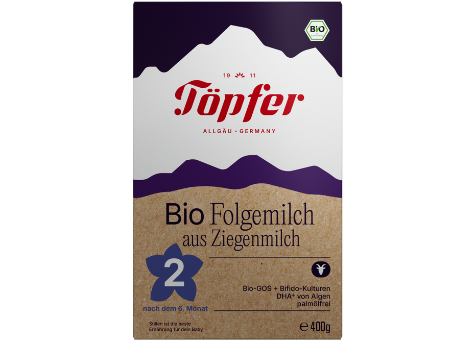 Töpfer BIO Folgemilch 2 aus Ziegenmilch