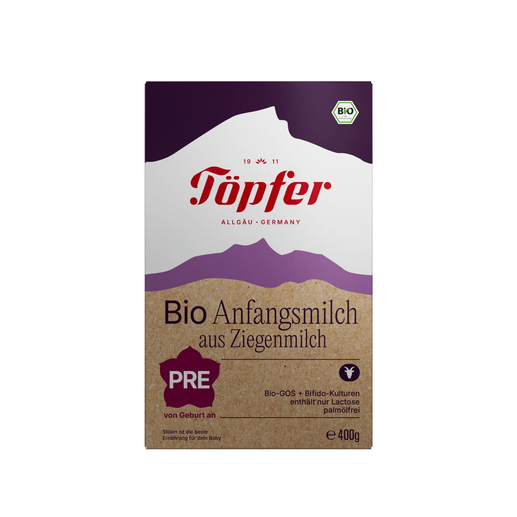 Töpfer BIO PRE Anfangsmilch aus Ziegenmilch