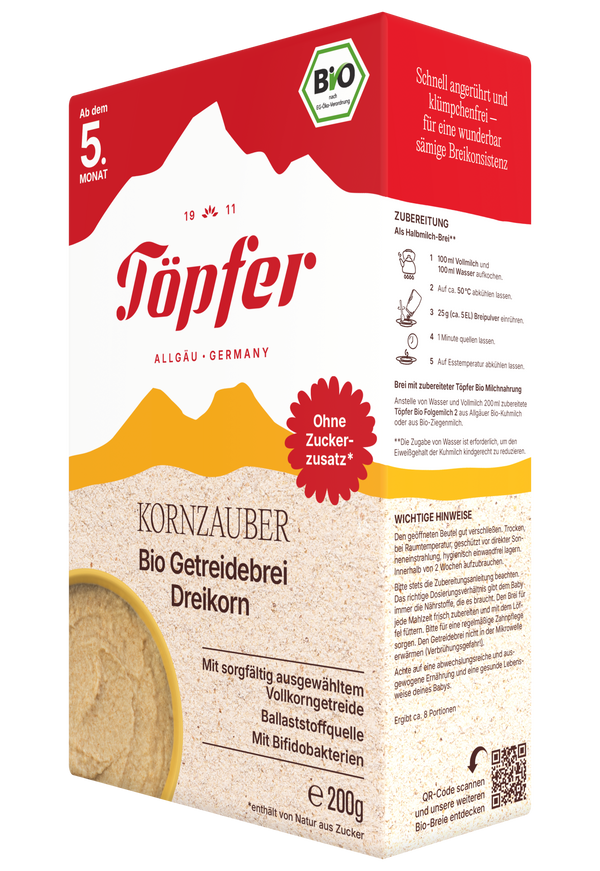 Kornzauber Töpfer Organic Three-Grain Cereal