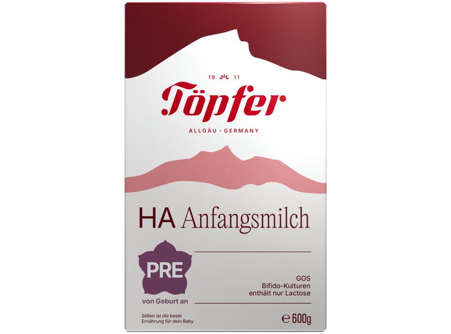 Töpfer Hydrolysierte Anfangsnahrung HA Pre