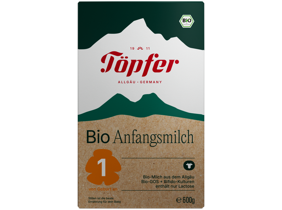 Töpfer BIO Anfangsmilch 1