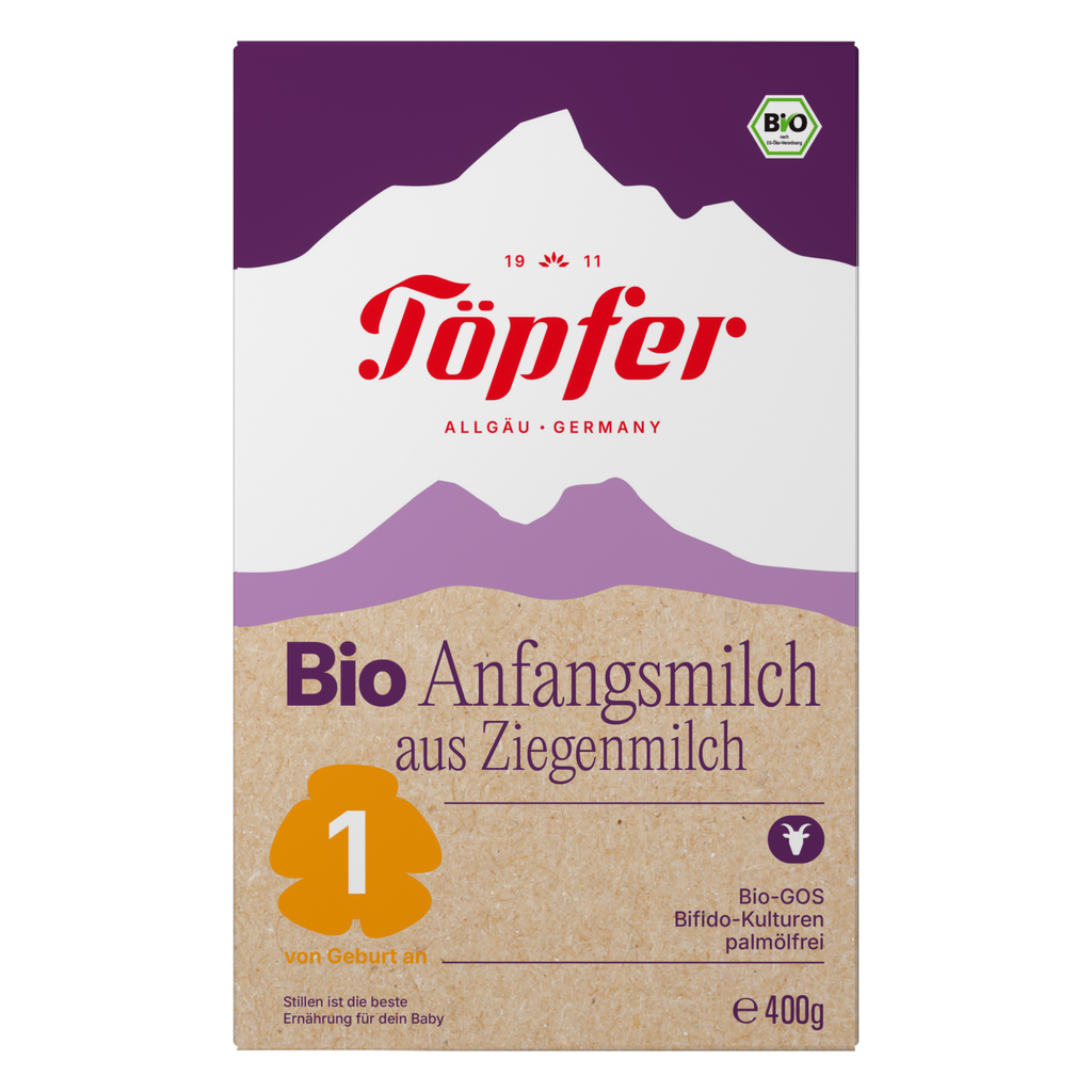 Töpfer BIO Anfangsmilch 1 aus Ziegenmilch