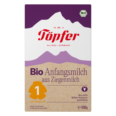 Töpfer BIO Anfangsmilch 1 aus Ziegenmilch