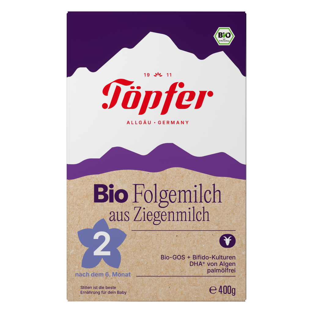 Töpfer BIO Folgemilch 2 aus Ziegenmilch
