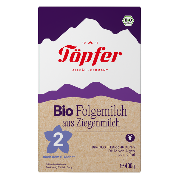 Töpfer BIO Folgemilch 2 aus Ziegenmilch