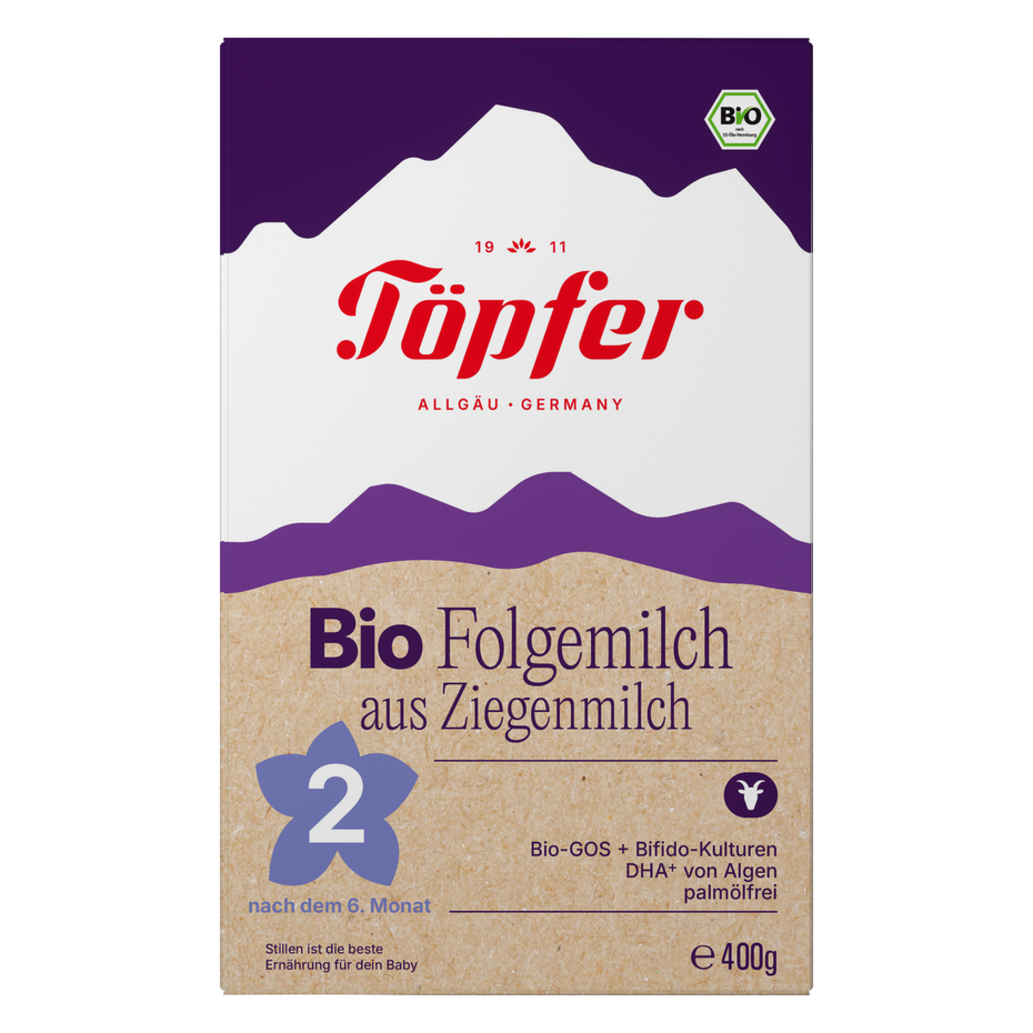 Töpfer BIO Folgemilch 2 aus Ziegenmilch