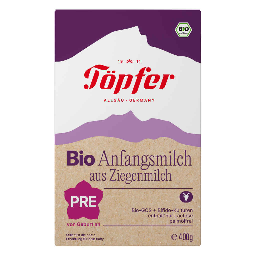 Töpfer BIO PRE Anfangsmilch aus Ziegenmilch